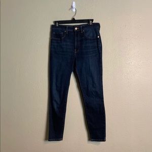 Everlane High Rise Skinny Ankle Jean Size 28